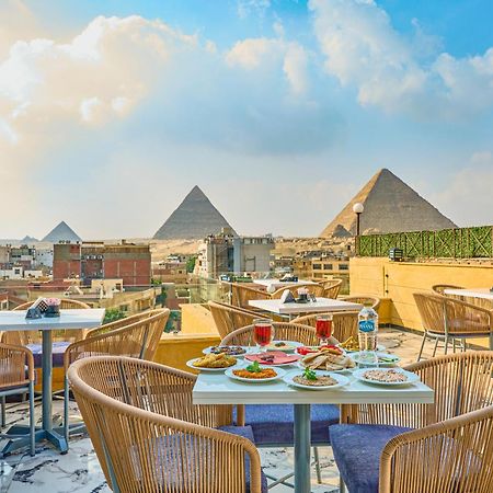 Cleopatra Tower Pyramid View Hotel Kafrat al Jabal Exterior foto